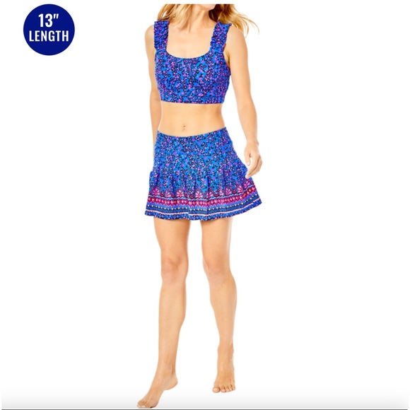 NWT Lilly Pulitzer Gardenia Skort UPF 50+ - Picture 3 of 11